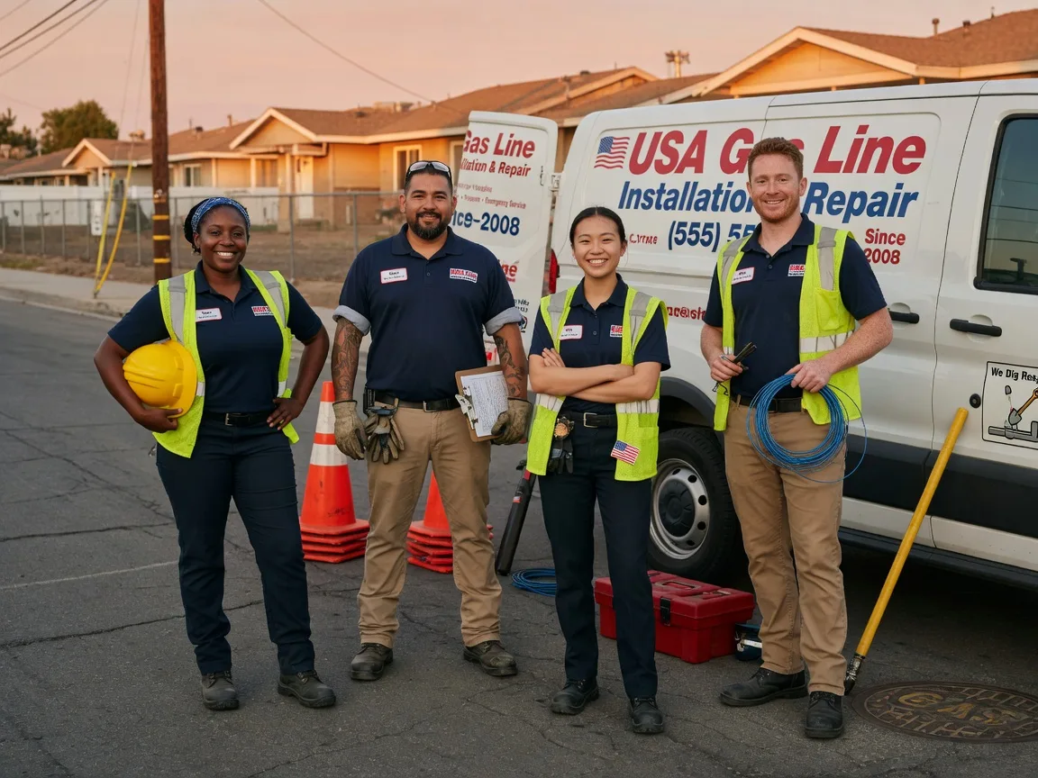 Gas Line Installation company in Iredell, TX